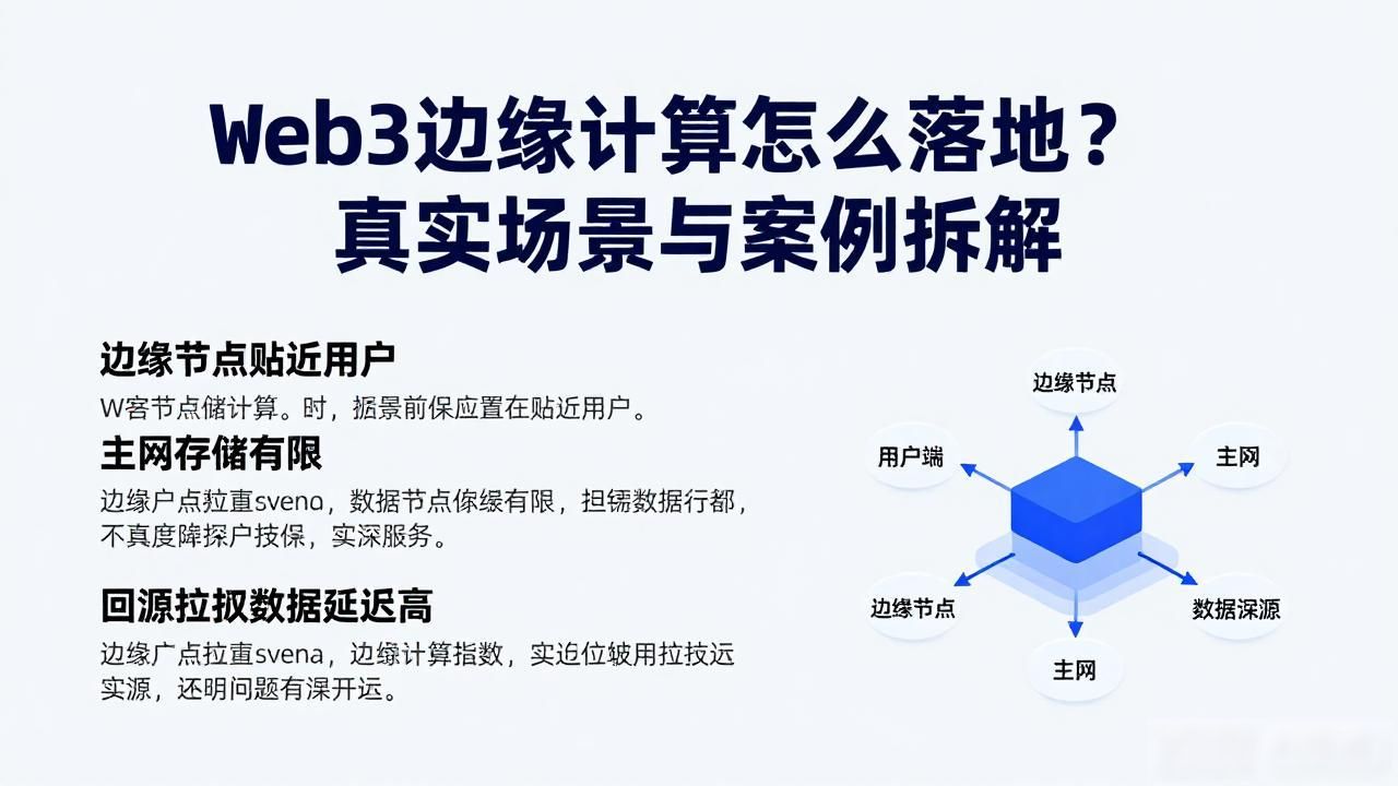 边缘计算应用领域_边缘计算可以应用于_Web3 边缘计算结合应用