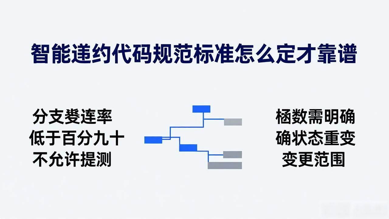 智能合约代码规范标准_合约代码是什么意思_合约代码智能规范标准是什么