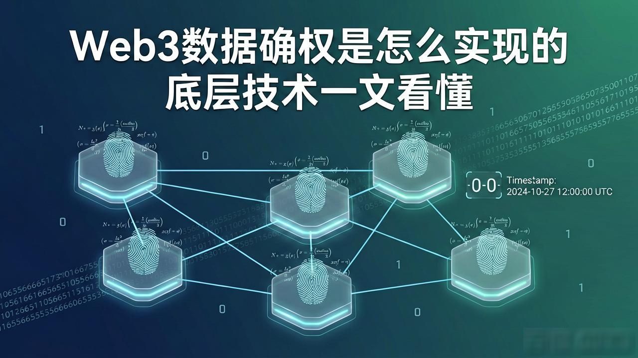 Web3 数据确权技术原理_原理确权数据技术web3编程_原理确权数据技术web3