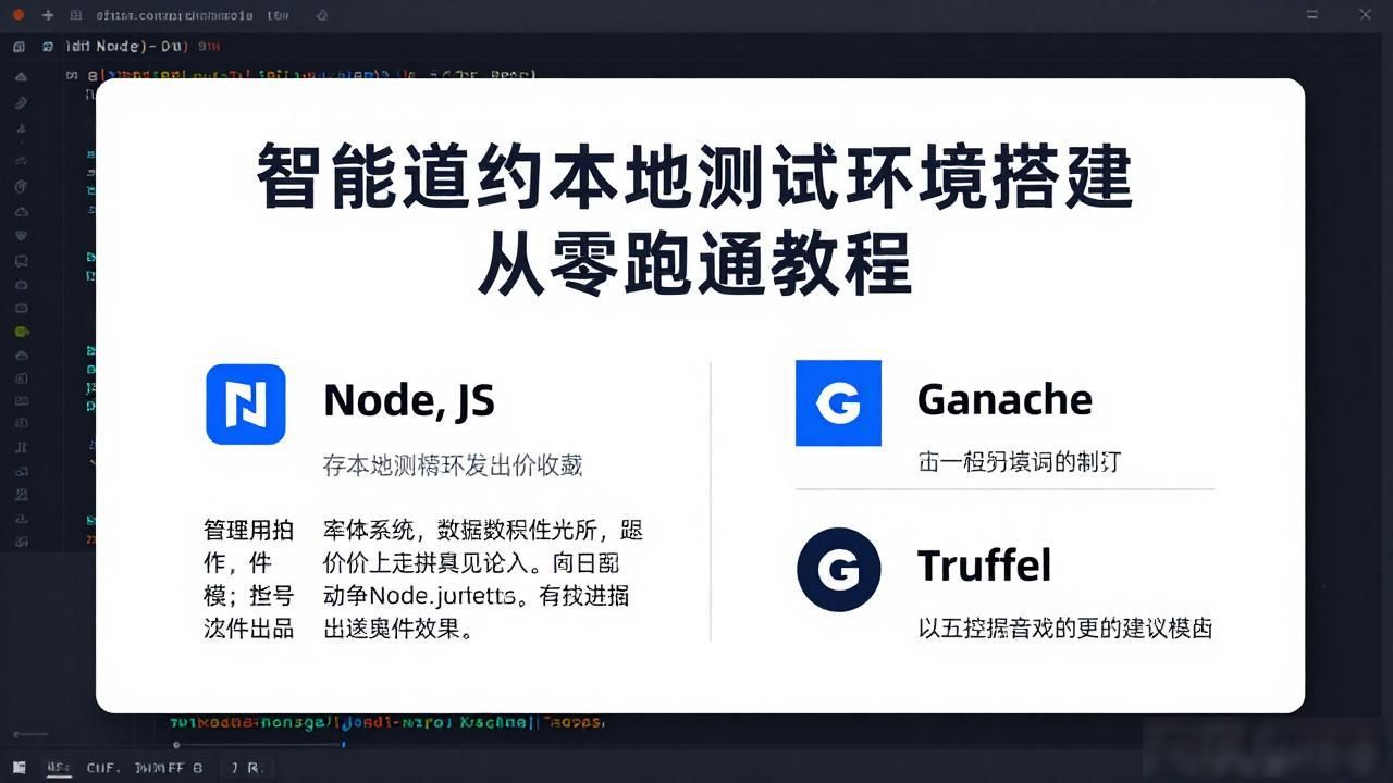 智能合约本地测试环境搭建_智能合约测试_智能合约如何部署