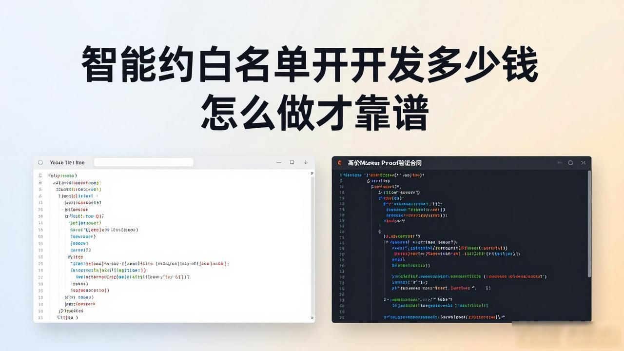 智能合约系统开发_智能合约白名单开发_智能合约白皮书