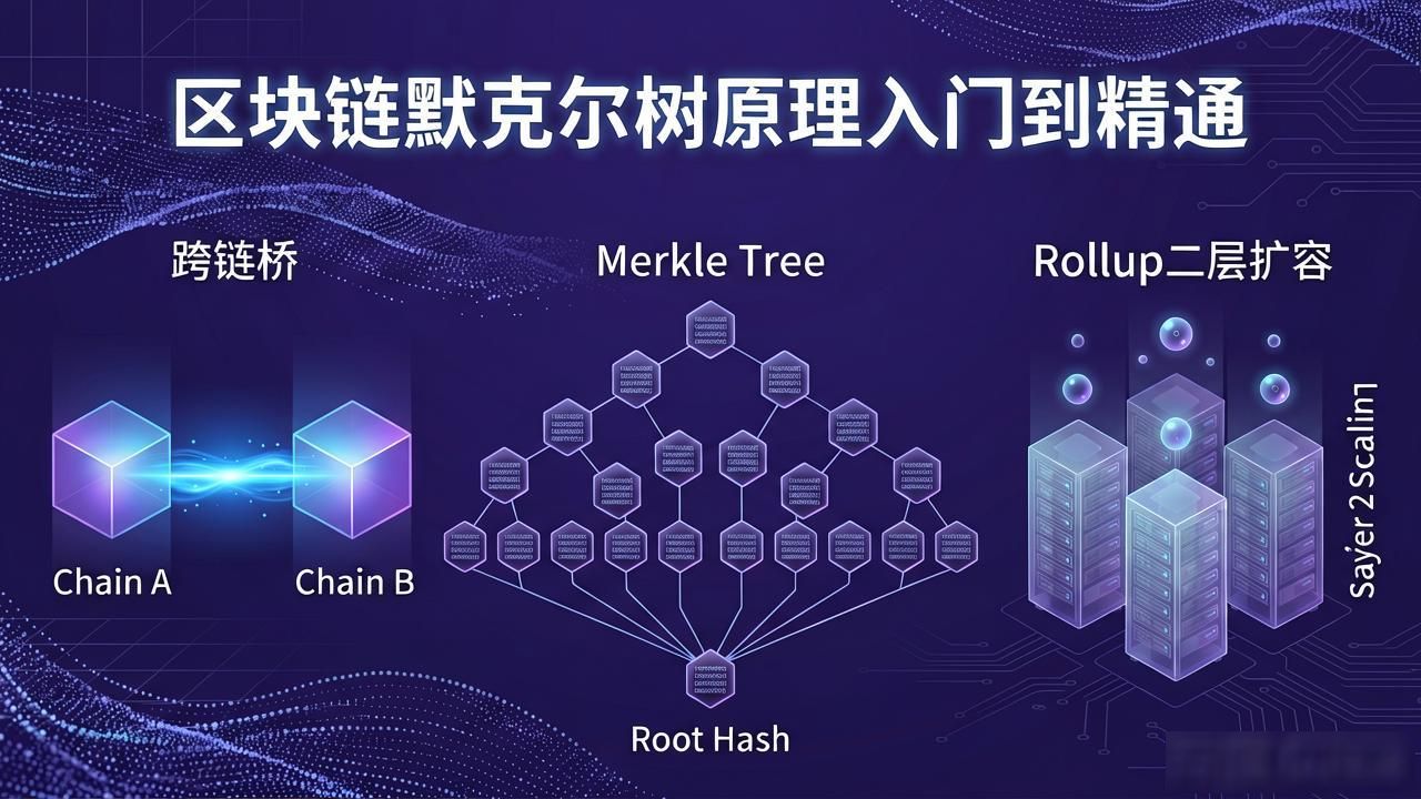 区块链默克尔树原理_区块链merkle树_tree区块链