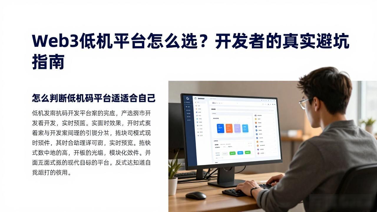 Web3 低代码开发生态_生态开发模式eod_生态工程代码