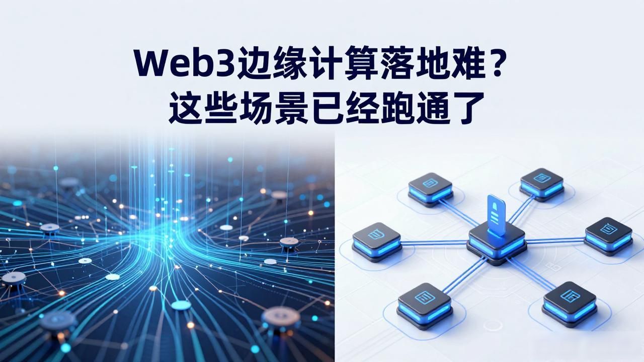 边缘计算应用场景_Web3 边缘计算结合应用_应用边缘计算结合web3