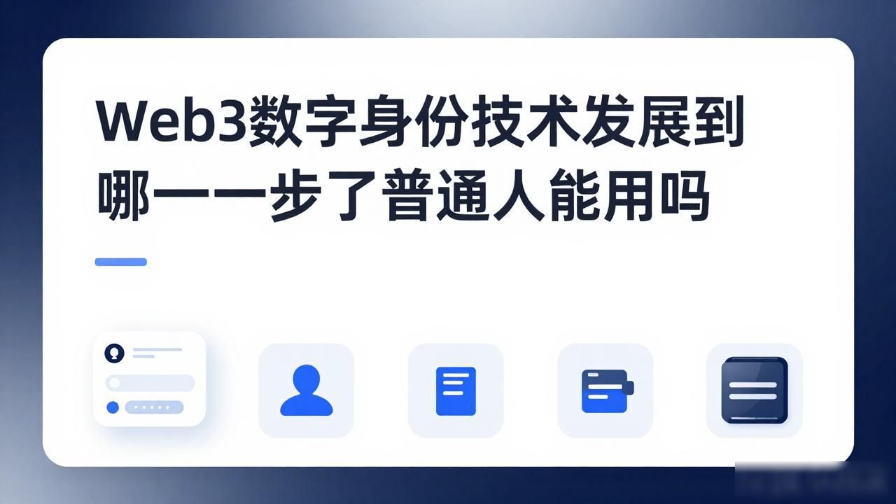 Web3 数字身份技术发展_Web3 数字身份技术发展_Web3 数字身份技术发展