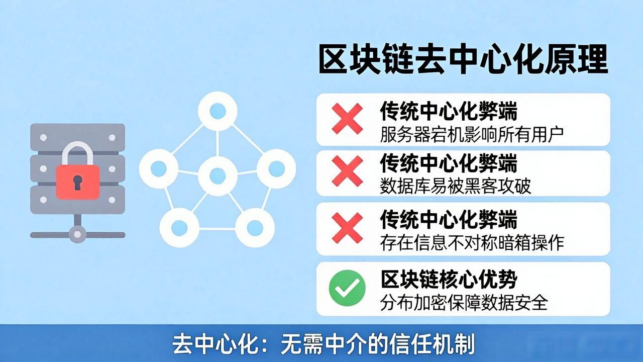区块链技术中心化_区块链中心化与处理模式的核心_区块链去中心化原理