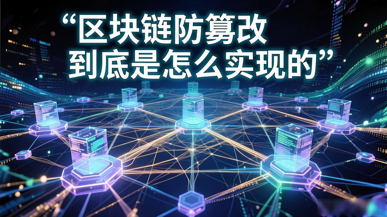 区块链是如何解决防篡改问题的_区块链防篡改技术原理_区块链难以篡改
