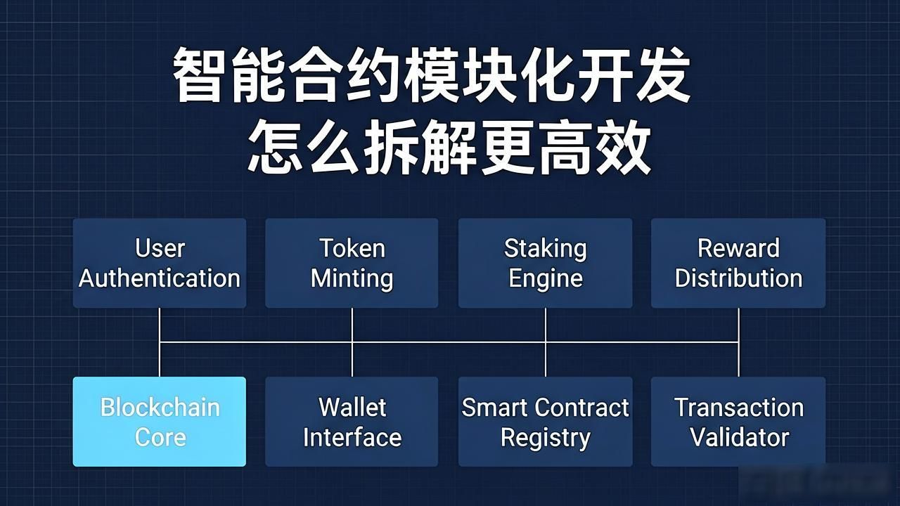智能合约模型_合约模块智能化开发方案_智能合约模块化开发