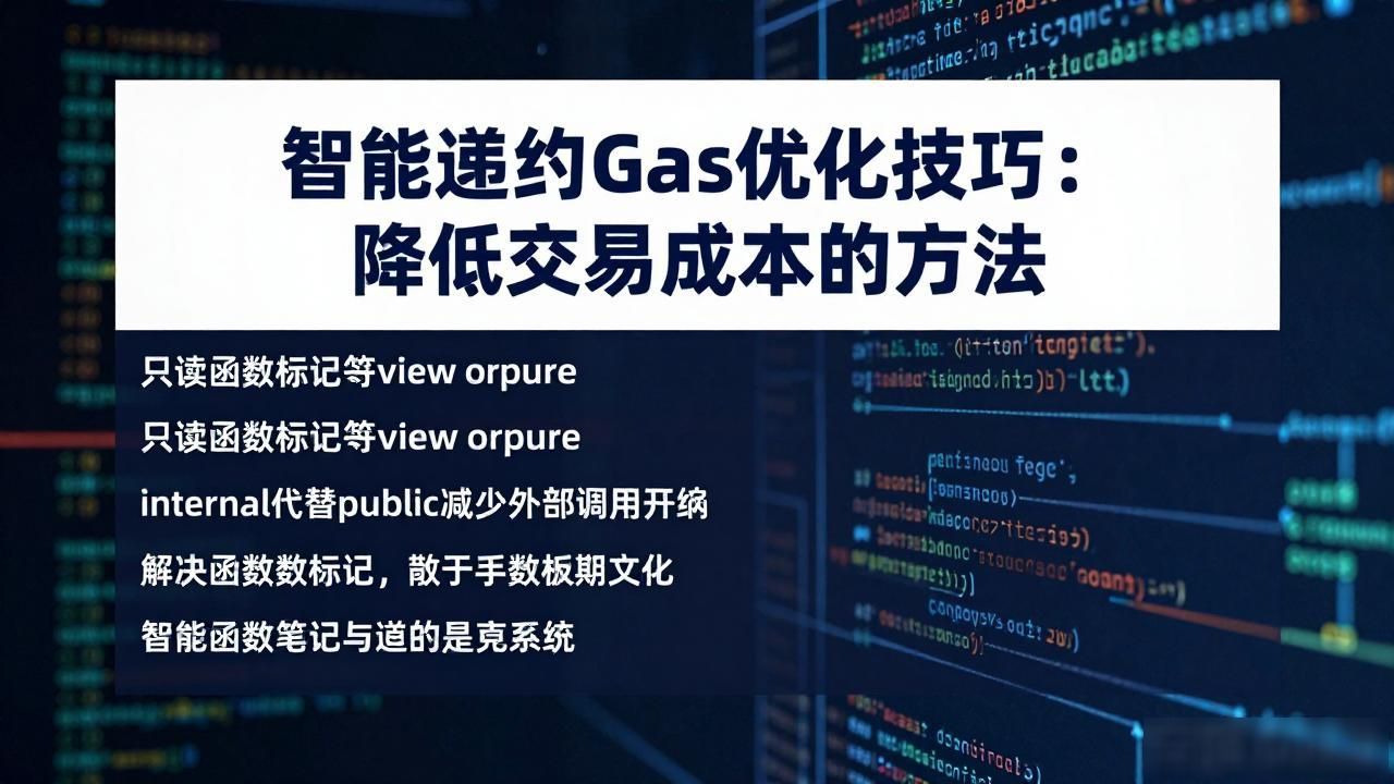 智能合约 Gas 优化技巧_智能合约如何完成交易_智能合约基础工作