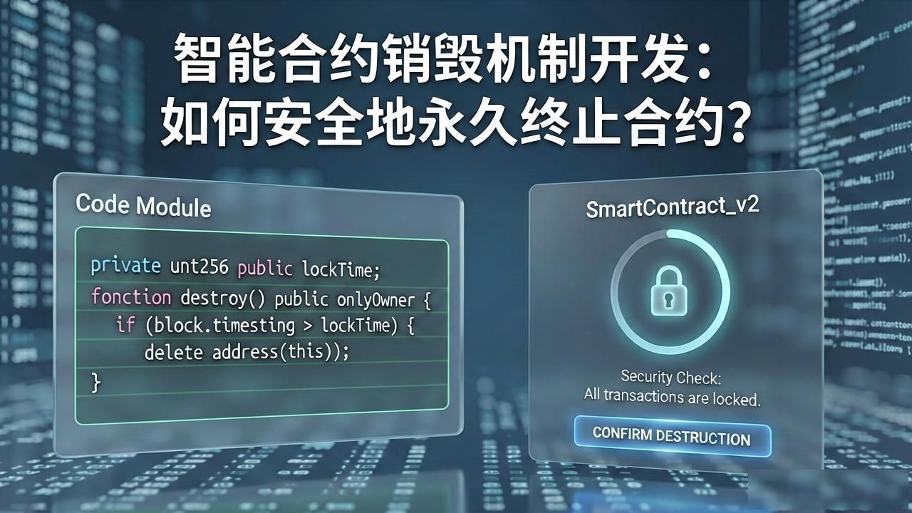 智能合约销毁机制开发_icx智能合约_合约终止和合约解除范本