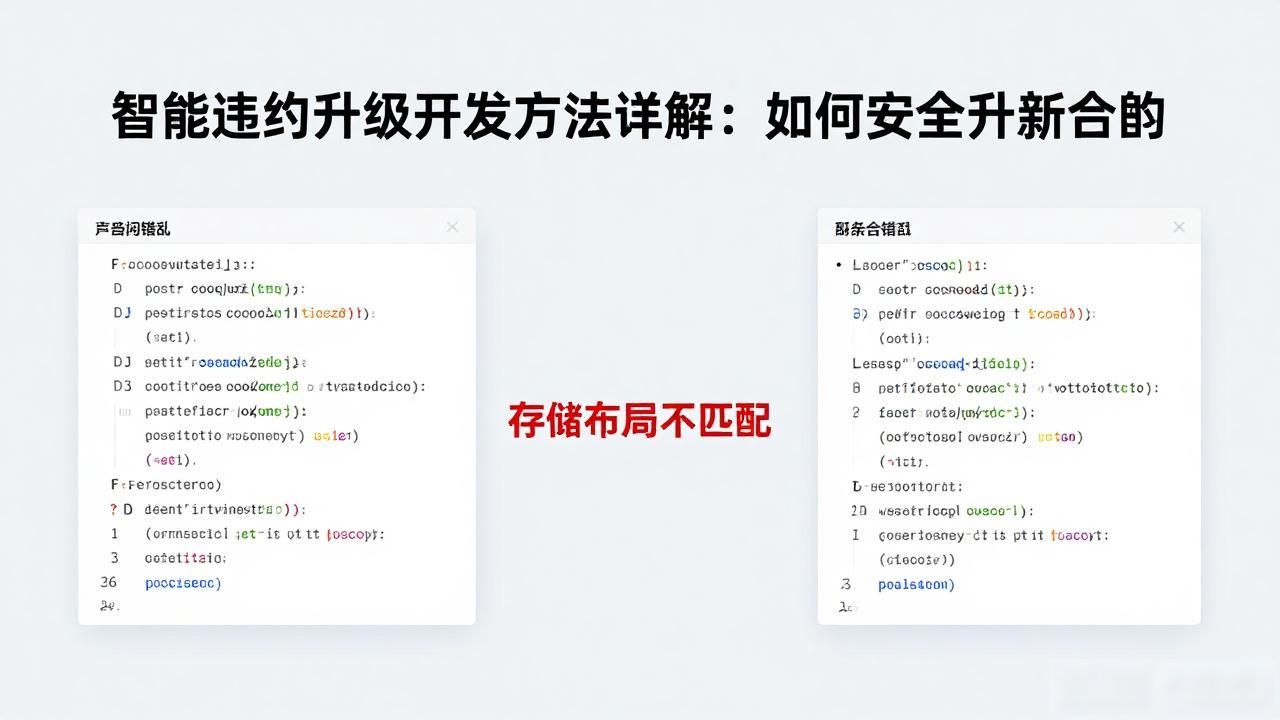 智能合约系统开发_智能合约升级开发方法_合约智能开发升级方法是什么