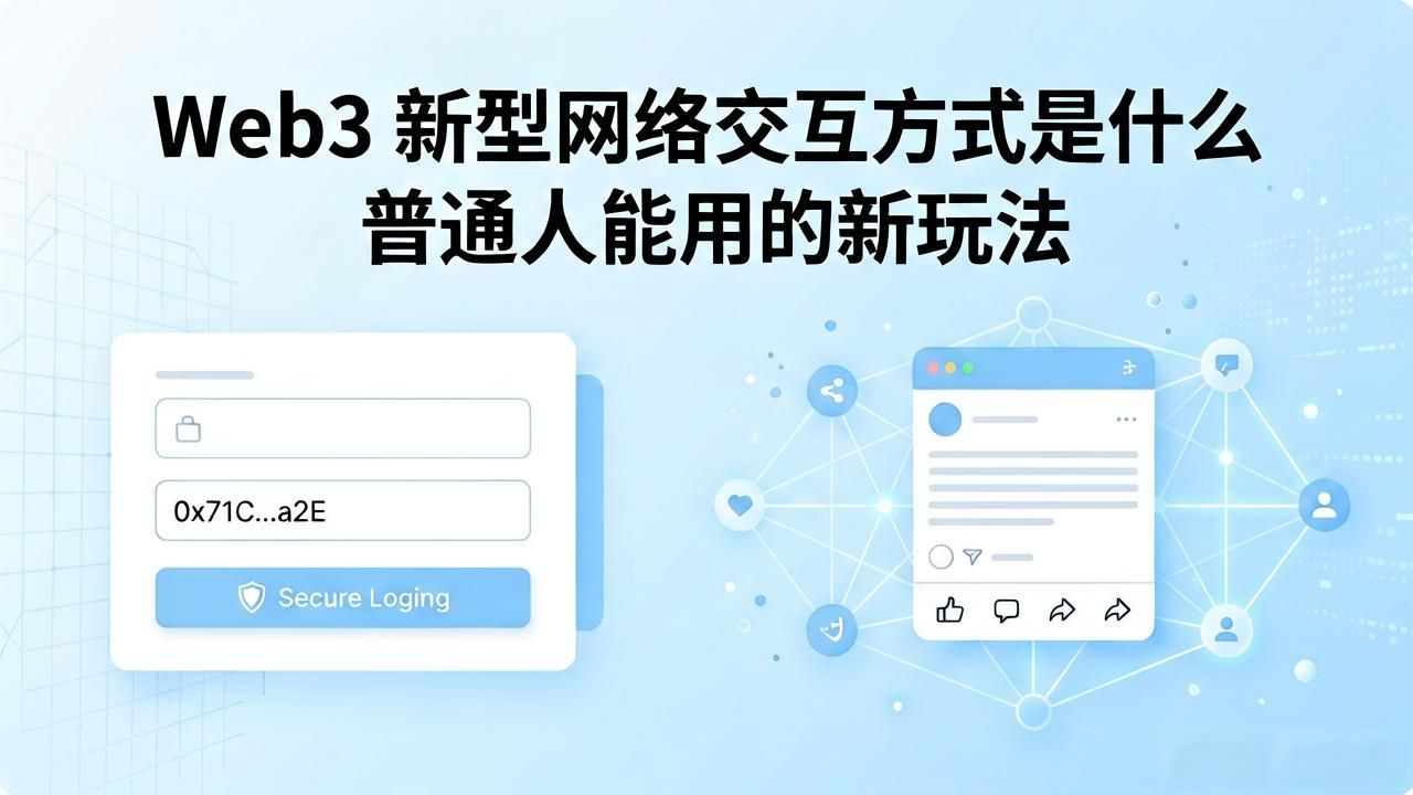 什么叫做交互式网站_新型交互设备有哪些_Web3 新型网络交互方式