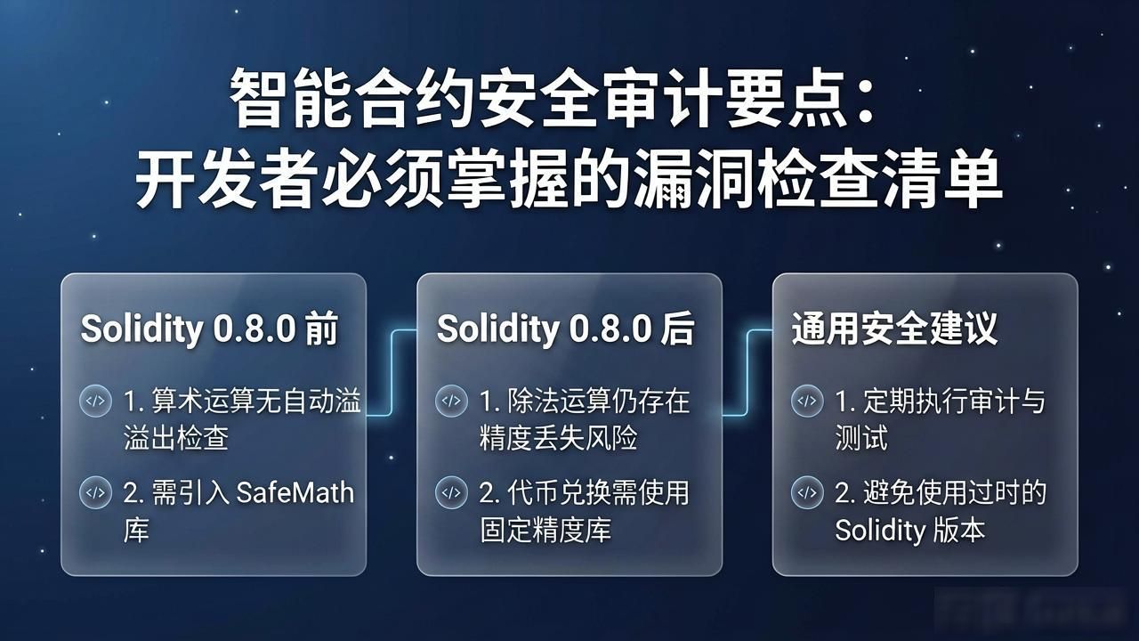 智能合约审计需要哪些工具_智能合约安全审计要点_智能合约审计职位