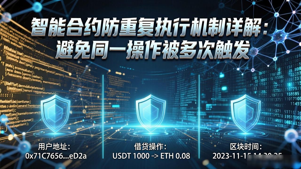 合约重复机制防智能执行_合约重复机制防智能执行的方法_智能合约防重复执行机制