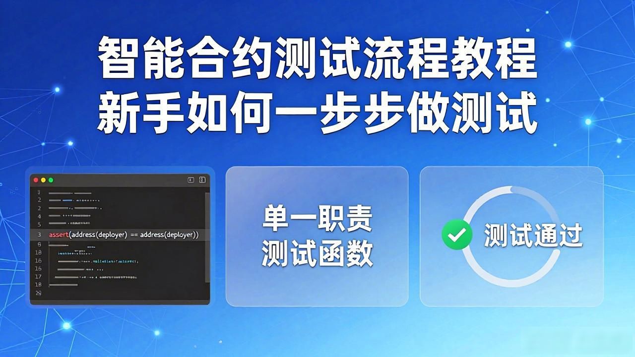 合约教程流程智能测试怎么做_智能合约检测工具_智能合约测试流程教程