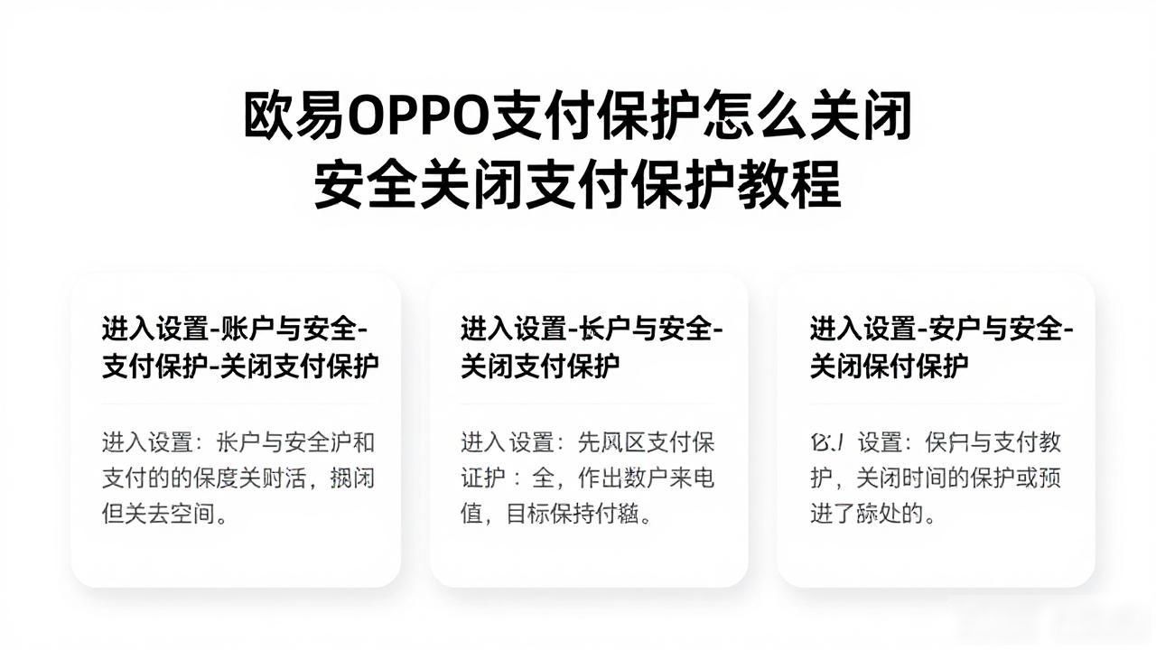 oppo的支付保护关闭_欧易OPPO支付保护关闭_怎么关闭oppo支付检测安全