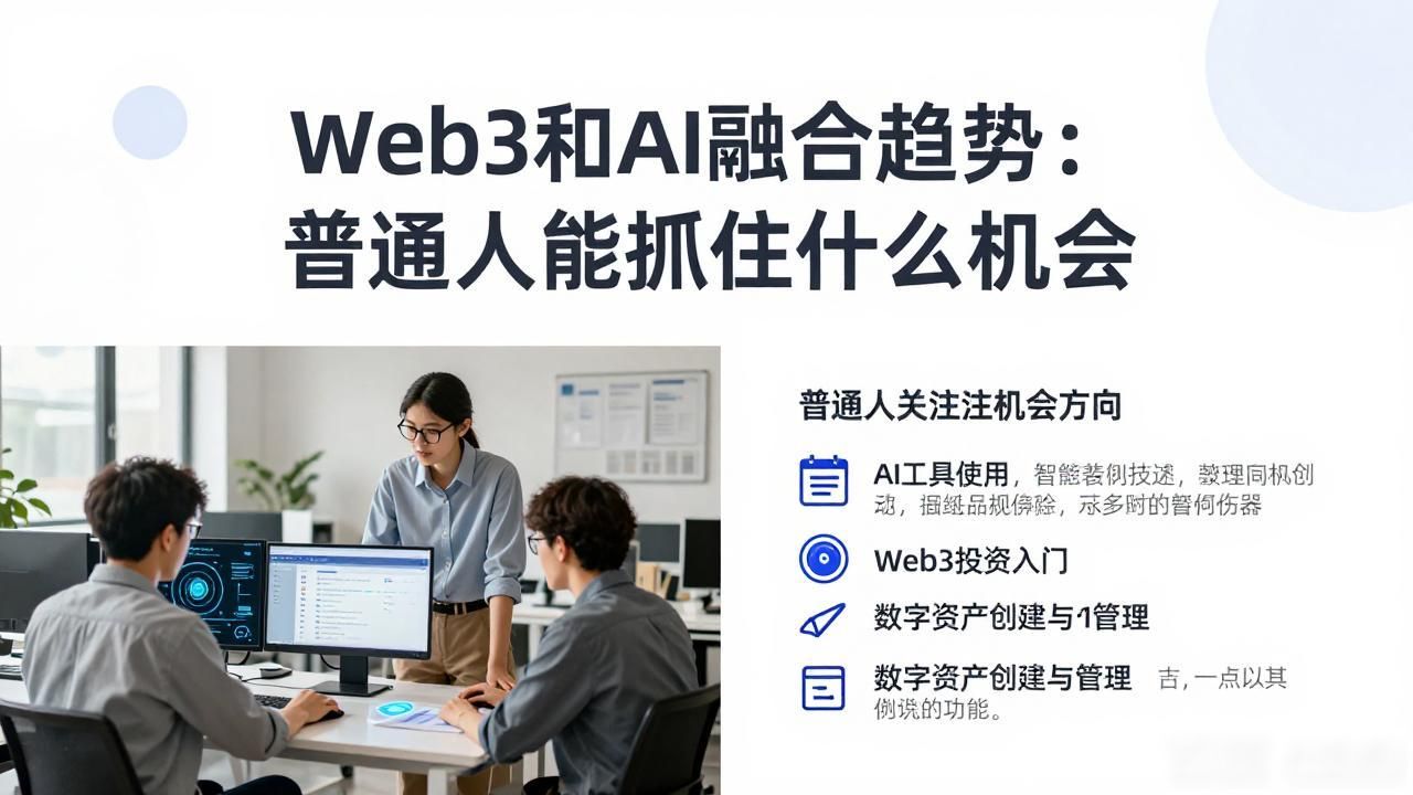 Web3 人工智能融合趋势_人类融合人工智能升级_人工化到智能化转型