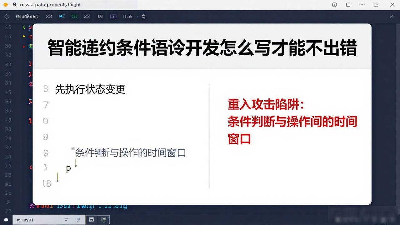 智能合约条件语句开发_智能合约开发技术与实战_智能合约技术与开发者