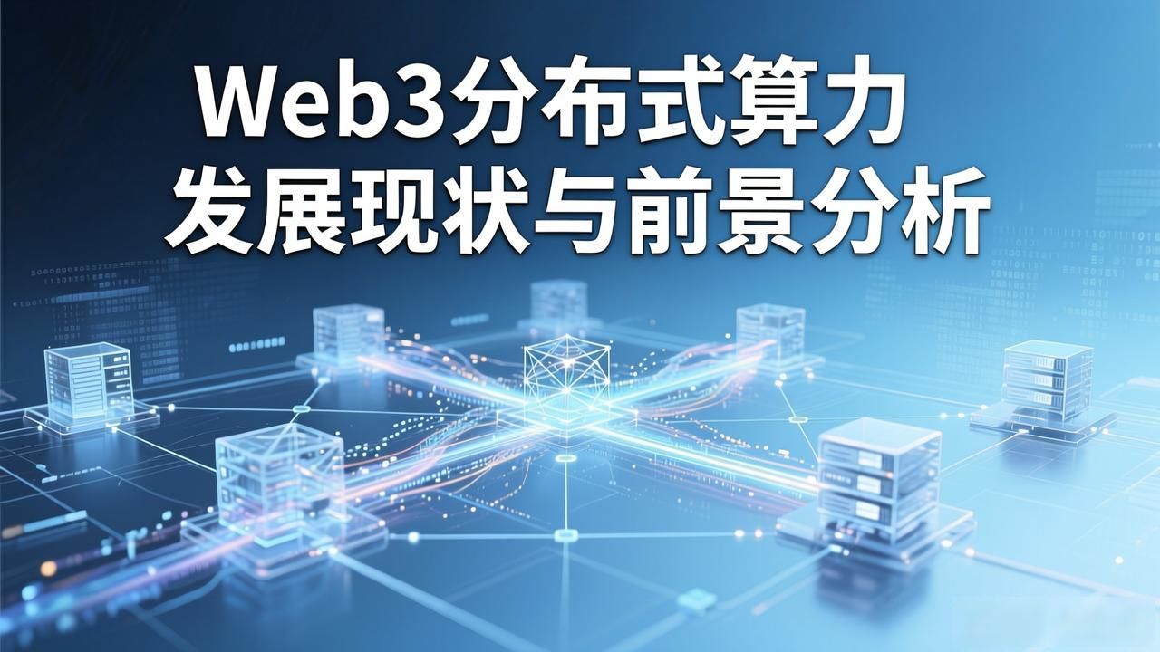 分布式算力概念股_分布式算力设备是什么_Web3 分布式算力发展