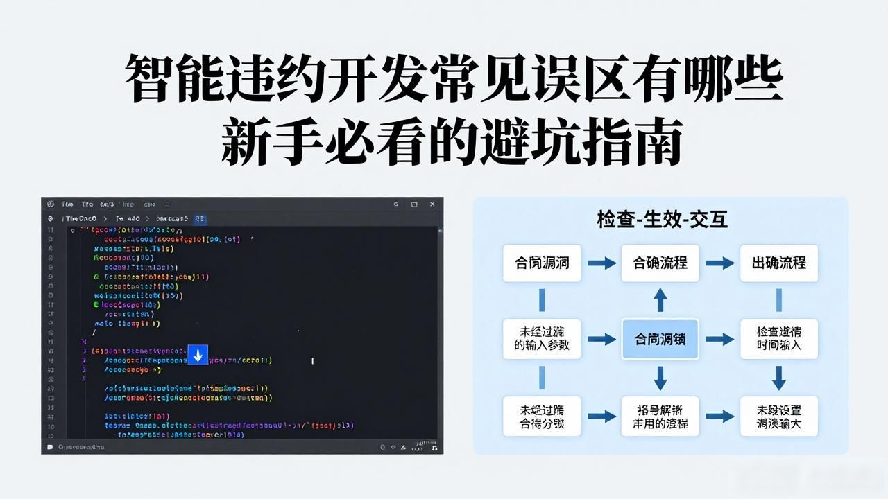 智能合约开发常见误区_智能合约技术与开发者_合约误区常见智能开发包括