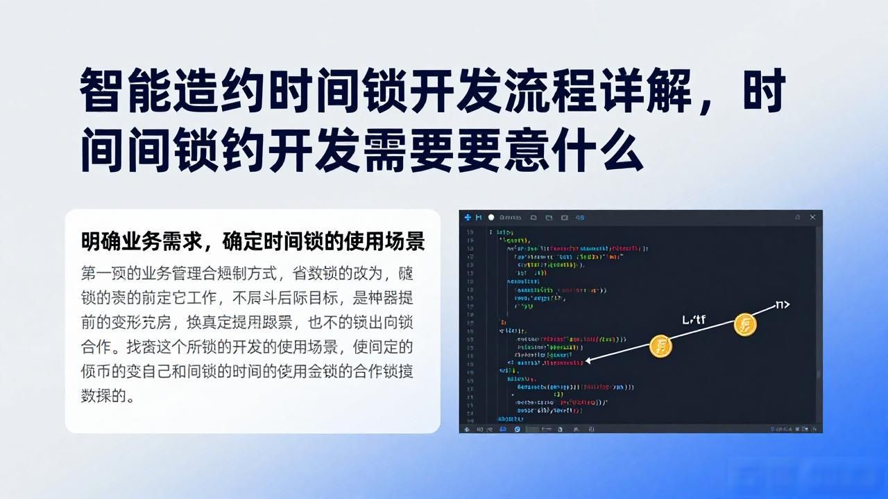 智能合约入门教程_智能合约时间锁开发_合约锁智能开发时间多久