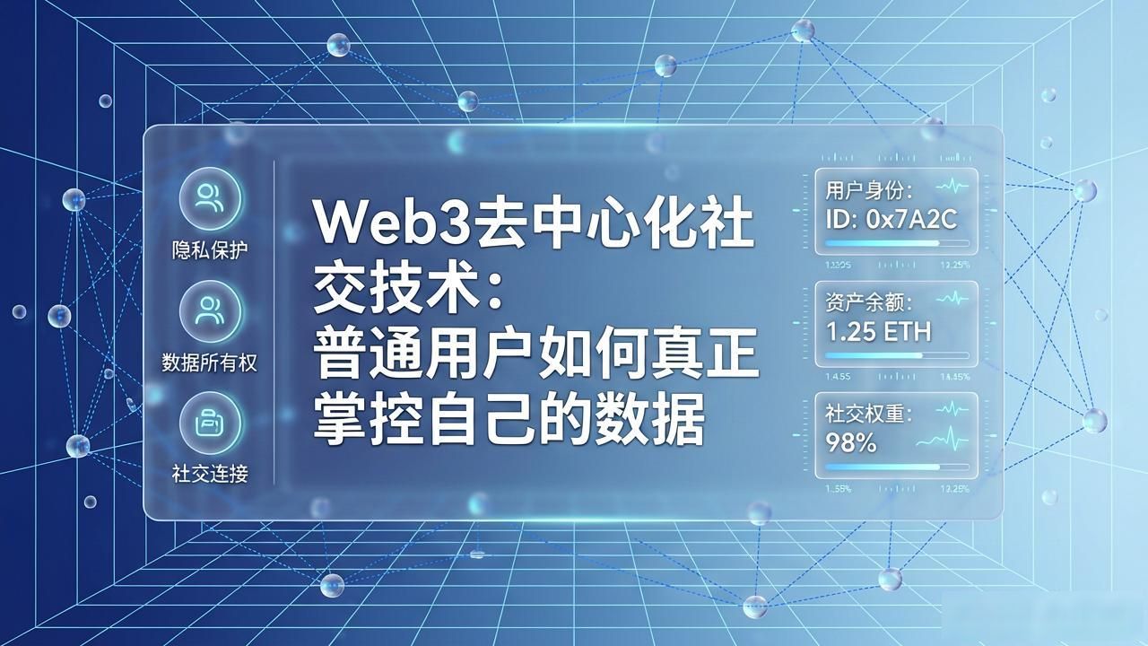 如何成为社交中心_Web3 去中心化社交技术_去中心化社交网络