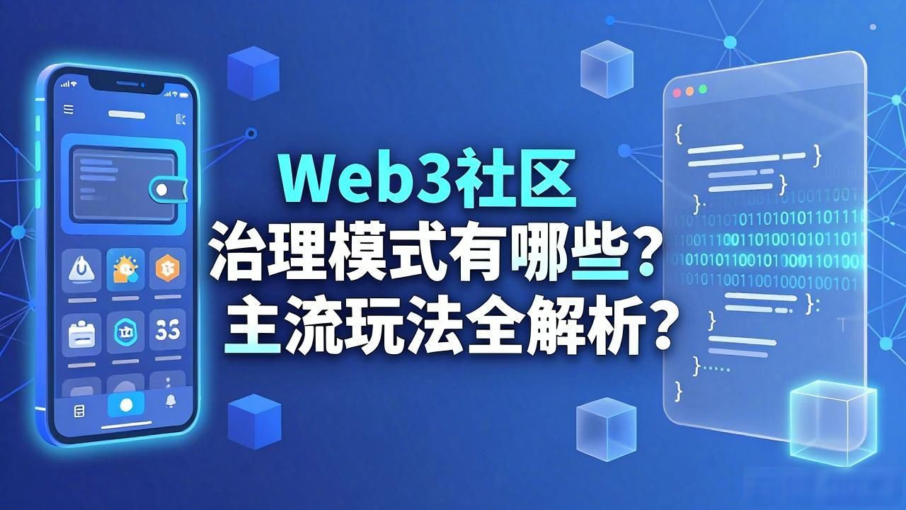 治理解析社区模式web3_Web3 社区治理模式解析_社区治理的四种模型