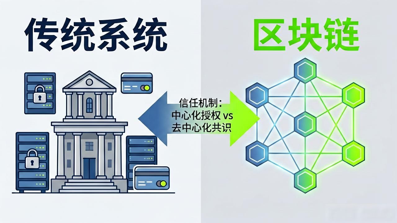区块链技术与_区块链的技术特点_区块链传统技术对比区别