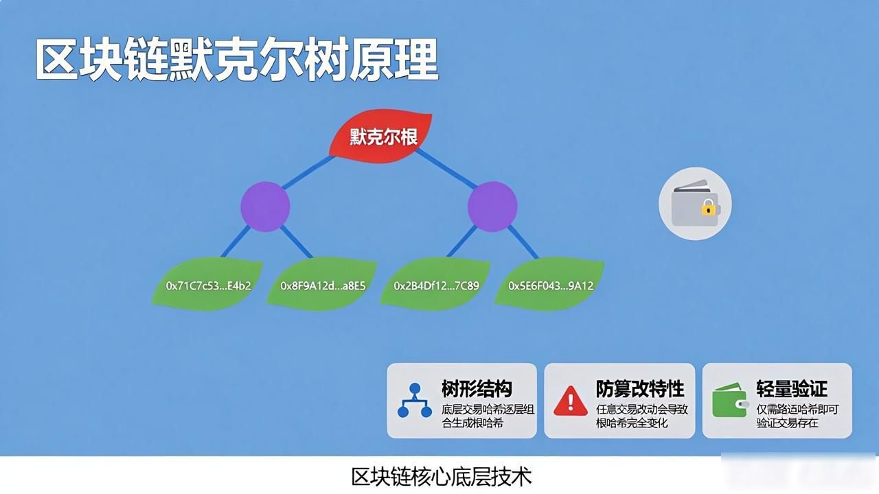 区块链的数学原理_3分钟了解区块链架构模型_区块链默克尔树原理
