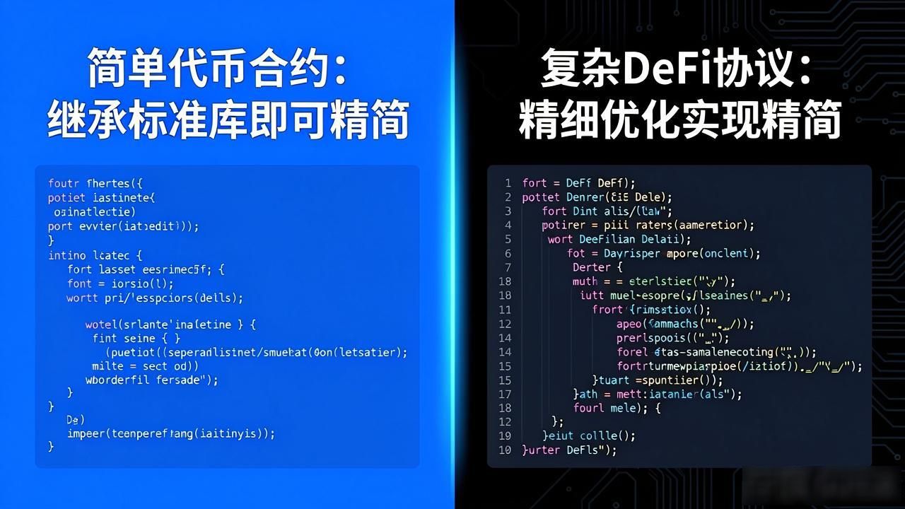 合约精简代码智能方法包括_合约代码已开源什么意思_智能合约代码精简方法