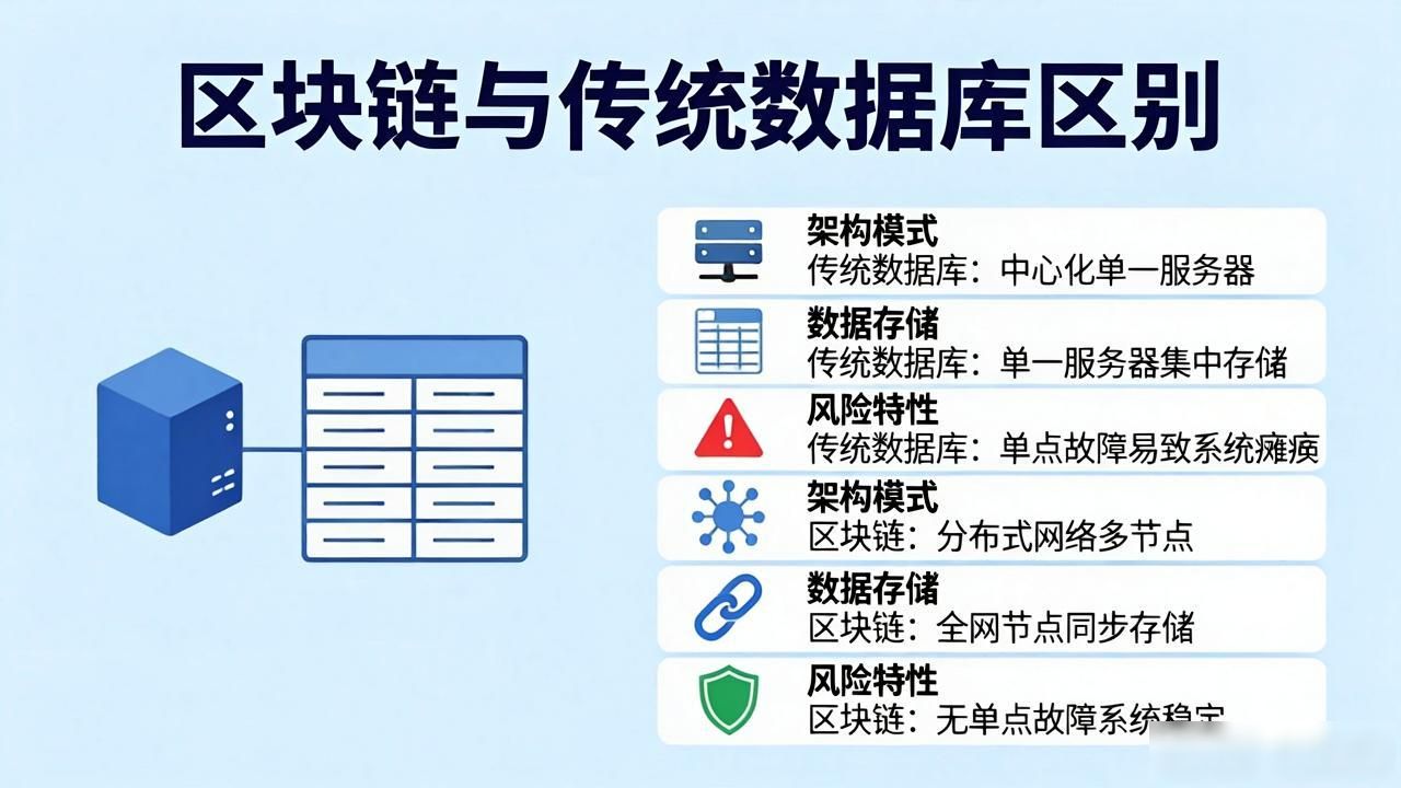 区块链技术与_区块链的技术特点_区块链传统技术对比区别