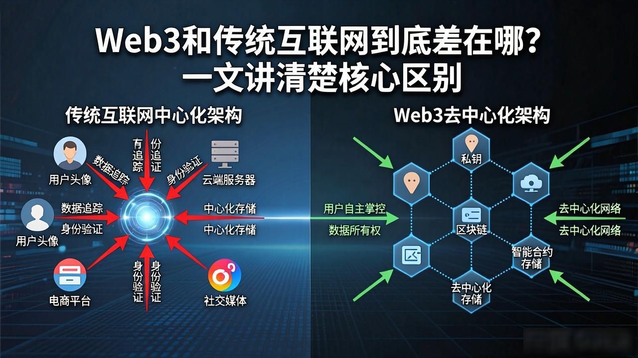 Web3 传统互联网区别_web和互联网有什么区别_互联网与web的关系