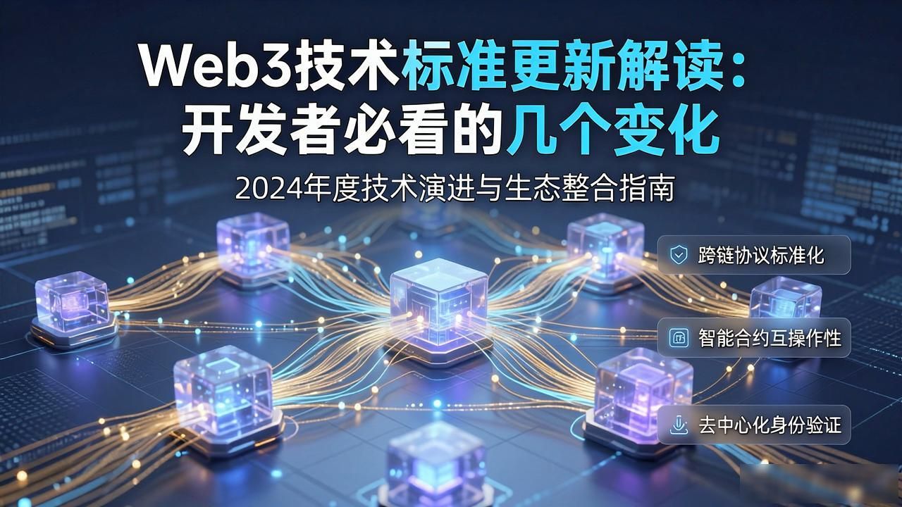 更新的标准是什么_标准更新专业叫法_Web3 技术标准更新解读