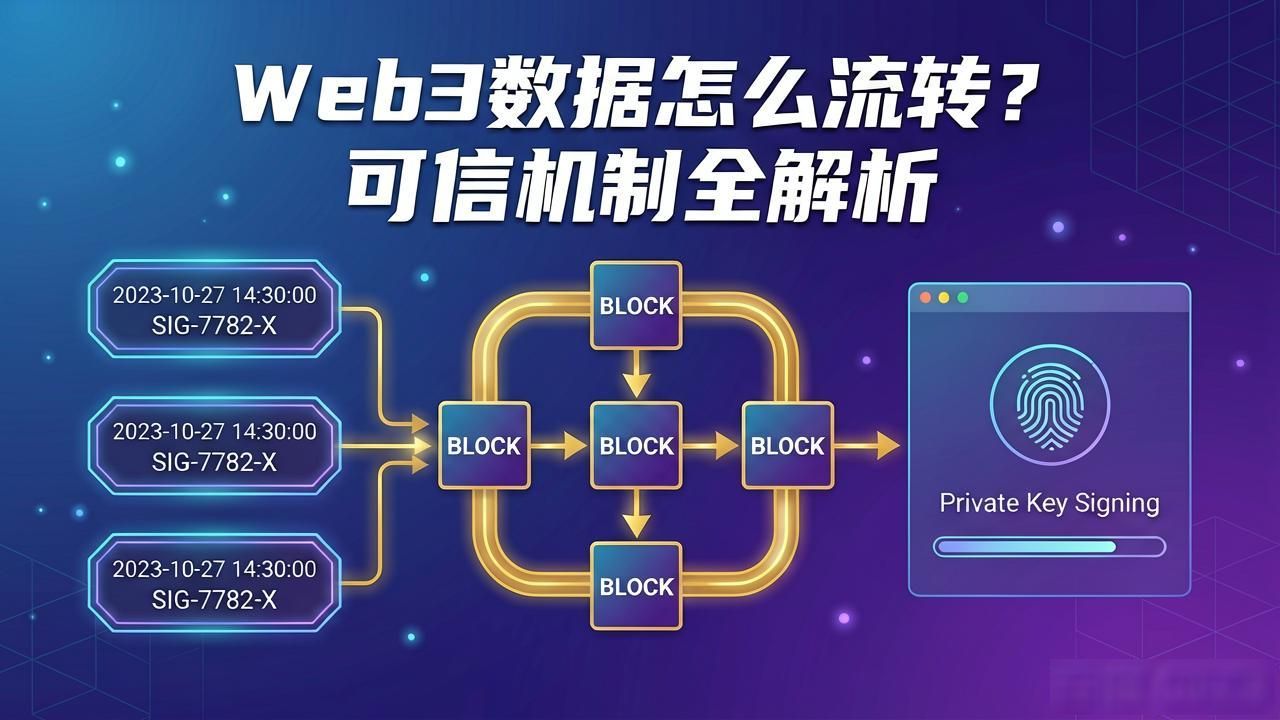 数据可信流通_数据流转怎么流转_Web3 可信数据流转机制