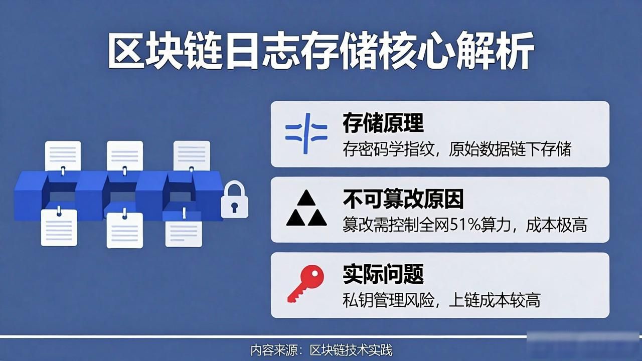 区块链海量存储存储_区块链日志存储原理_区块链存储是什么