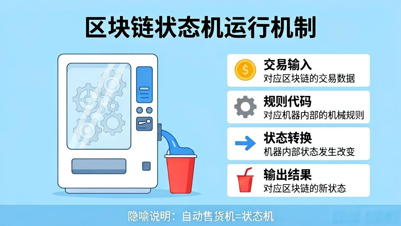 区块链三种机制是什么_区块链状态机运行机制_区块链机制状态运行机制是什么
