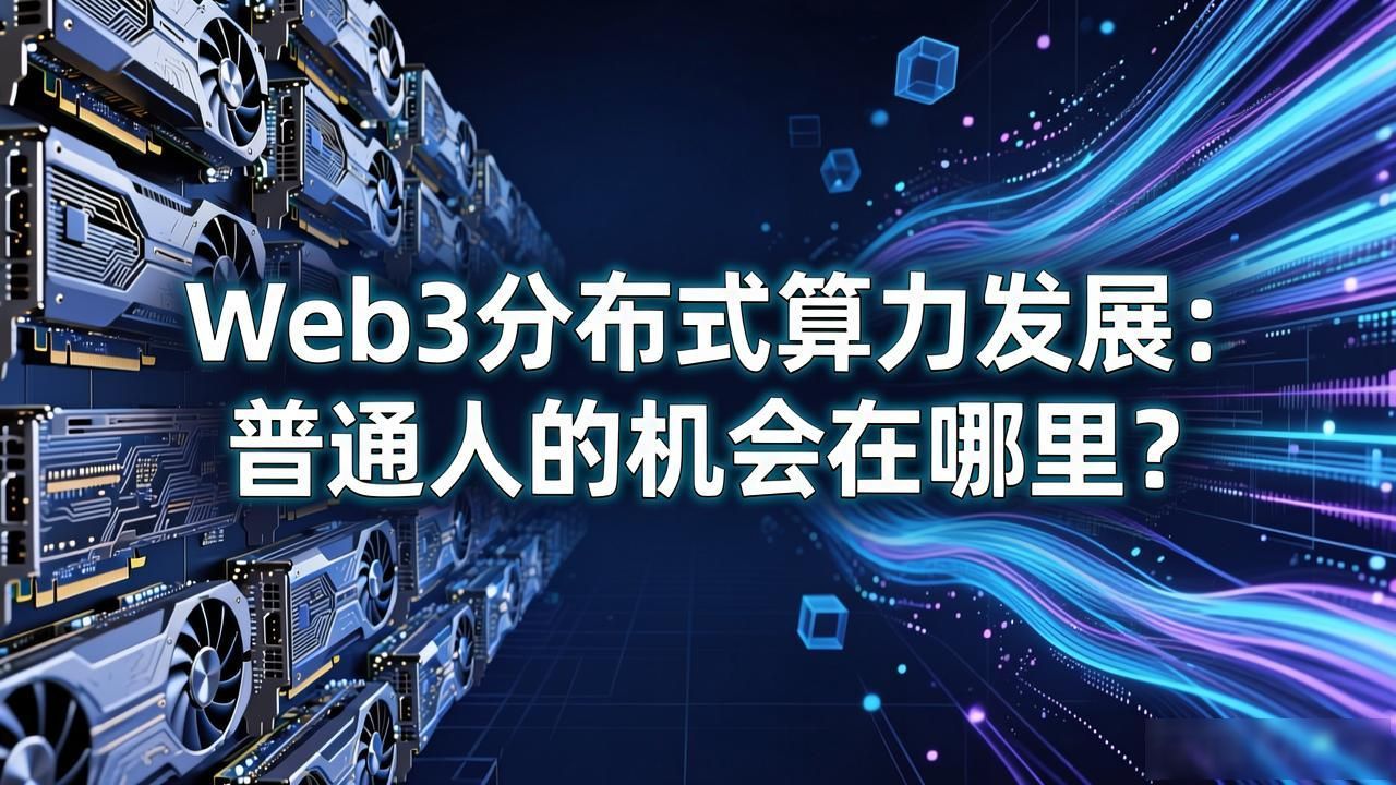 分布式算力概念股_Web3 分布式算力发展_分布式算力平台架构