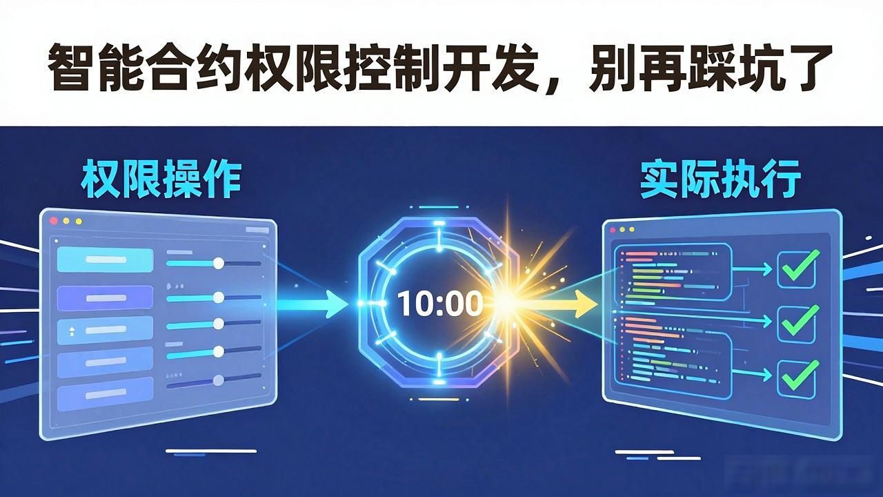 合约权限智能开发控制方法_智能合约开发技术与实战_智能合约权限控制开发