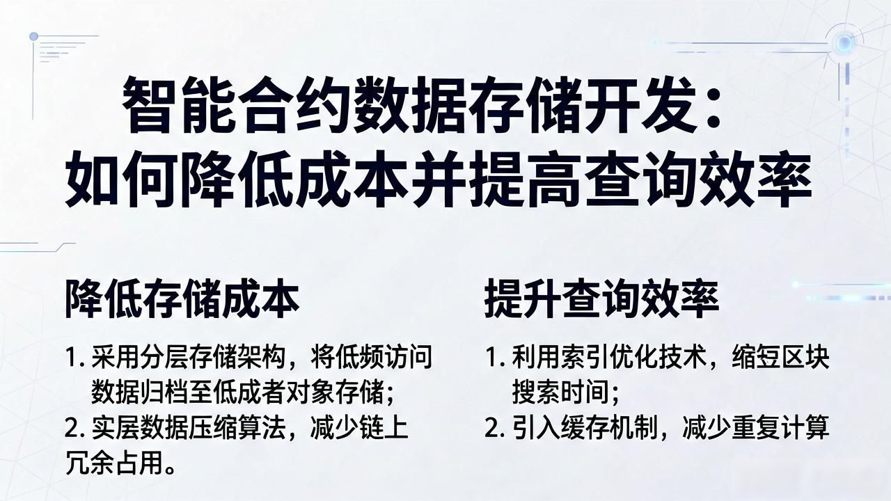 智能合约数据存储开发_合约存储智能开发数据流程_智能合约开发