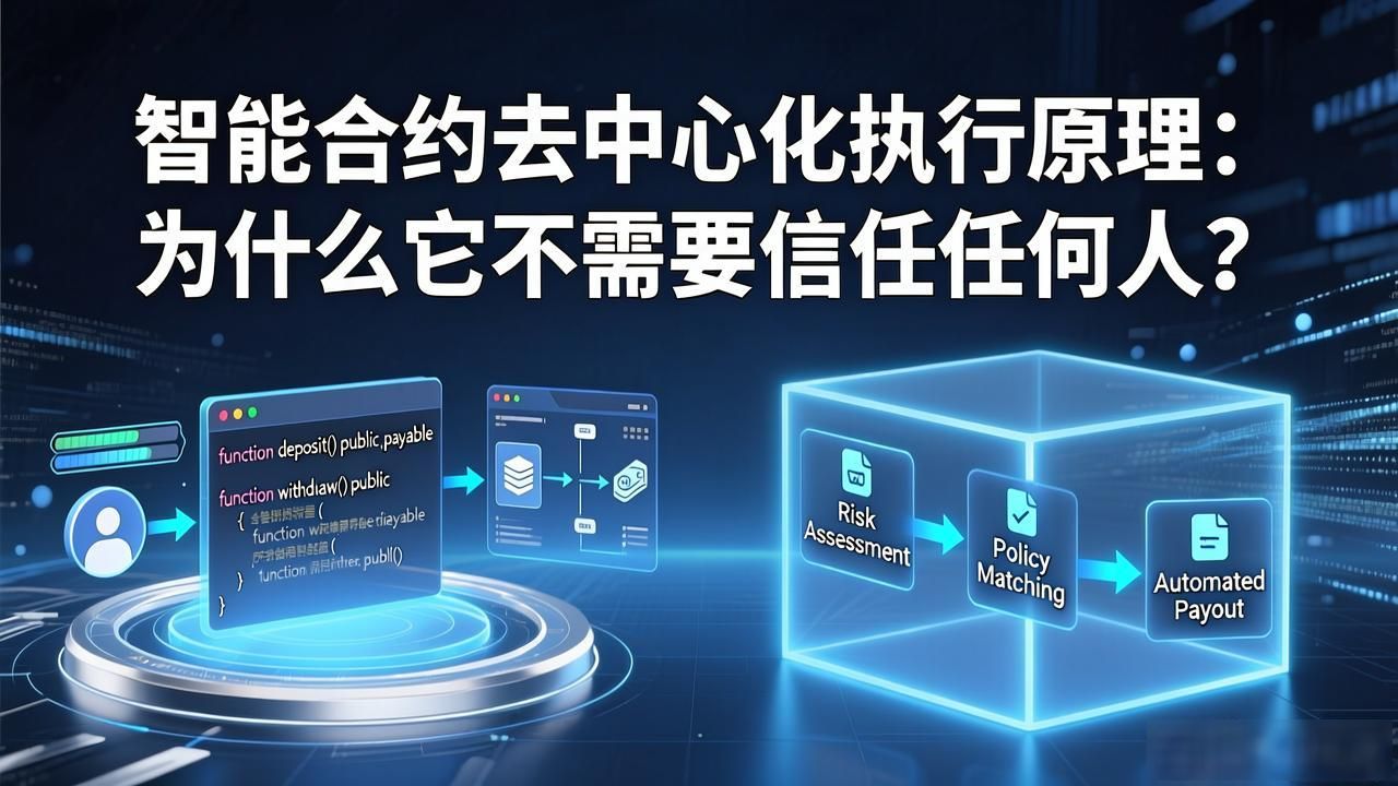 智能合约去中心化执行原理_智能合约的工作流程_智能合约的工作流程为