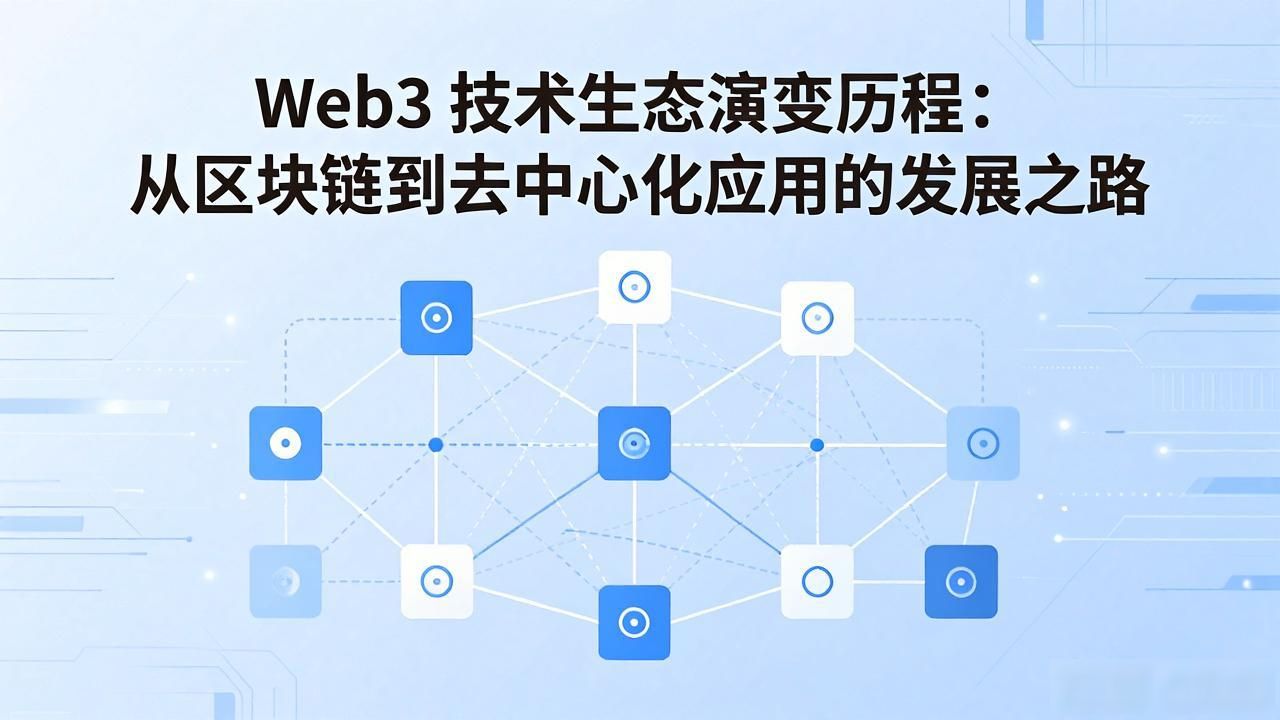 演变历程生态技术web3_Web3 技术生态演变历程_生态演变过程