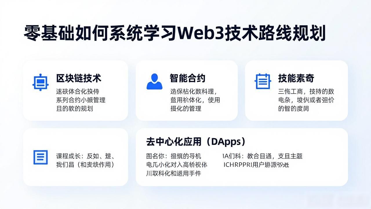 Web3 技术学习路线规划_路线规划方案_路线规划模板