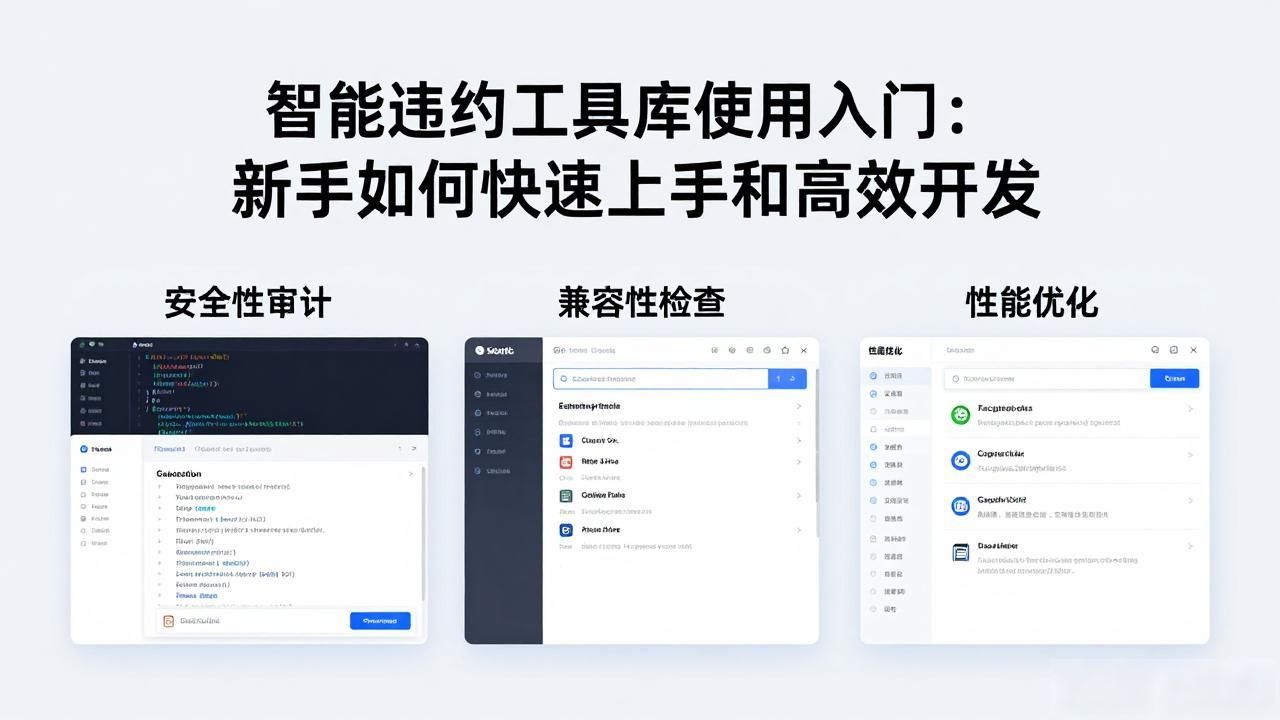 智能合约系统_智能合约工具库使用_智能合约数据库