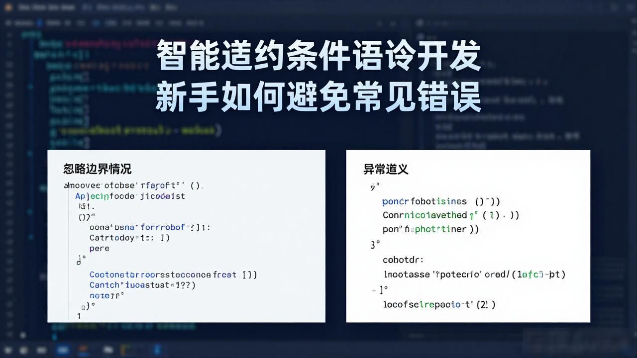 合约语句智能开发条件有哪些_智能合约条件语句开发_合约语句智能开发条件是什么