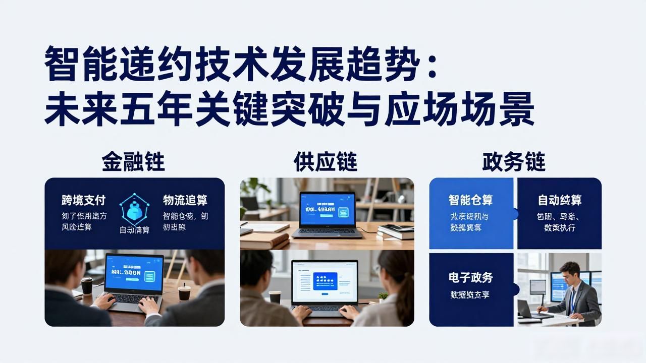 智能合约的发展_合约趋势智能发展技术有哪些_智能合约技术发展趋势
