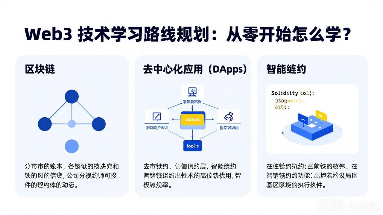 路线规划设计_路线规划及实施方案_Web3 技术学习路线规划