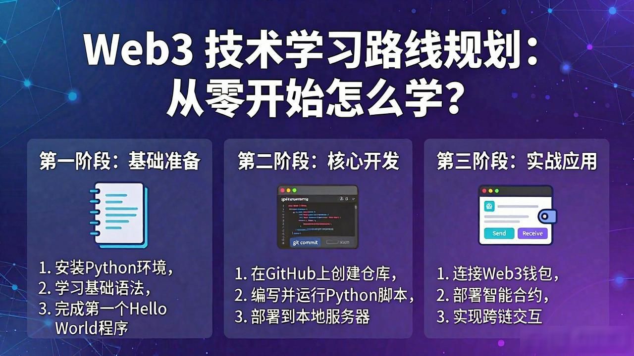 路线规划设计_Web3 技术学习路线规划_路线规划及实施方案
