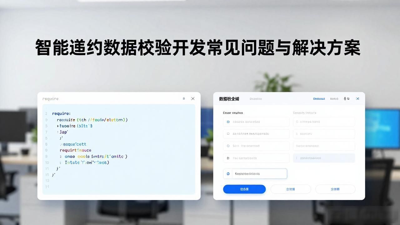 智能合约验证_智能合约开发工具_智能合约数据校验开发