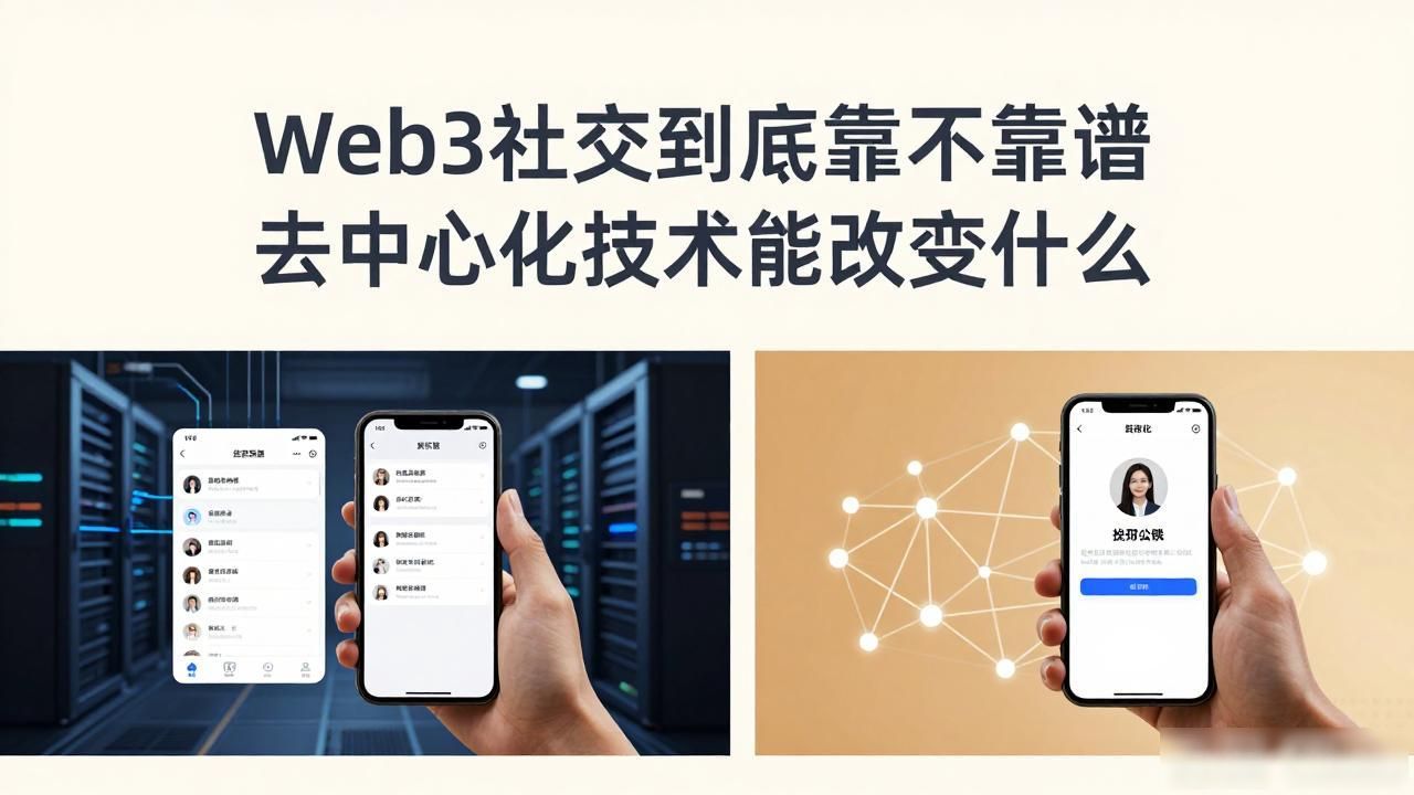 什么是社交中心_社交网络去中心化_Web3 去中心化社交技术