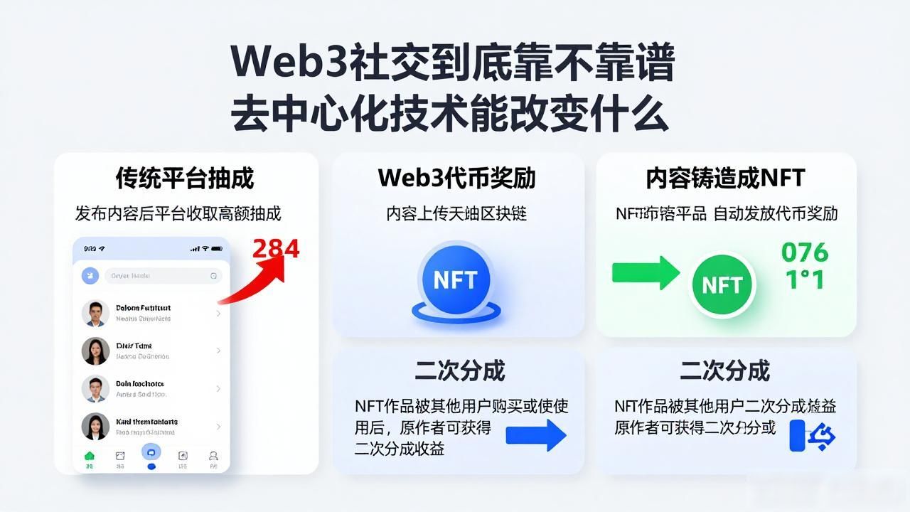 Web3 去中心化社交技术_什么是社交中心_社交网络去中心化